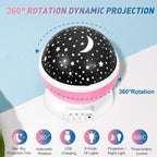Night Light Star Lamp  – 360° Rotating
