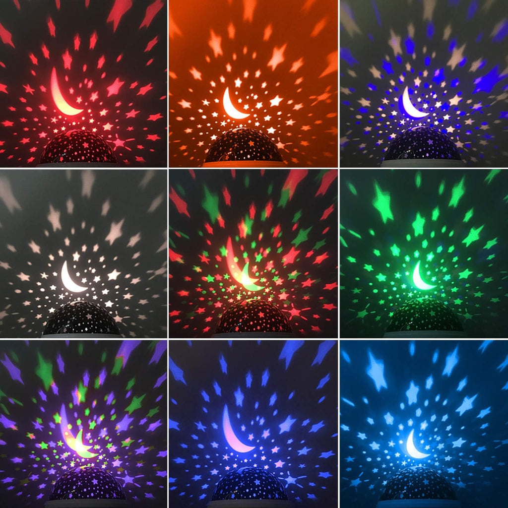 Night Light Star Lamp  – 360° Rotating