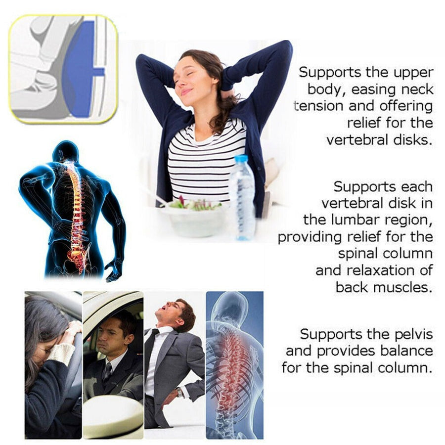 Car Seat Back Relief Support
