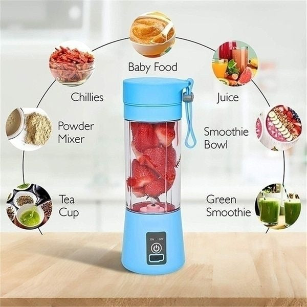 Portable USB Rechargeable Fruit Extractor