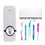Toothpaste Dispenser With brush Holder